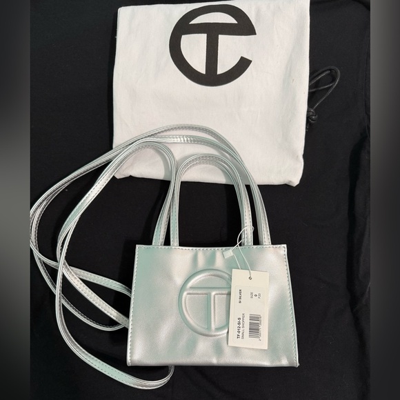 TELFAR Silver Small Shopping Bag - Picture 4 of 6